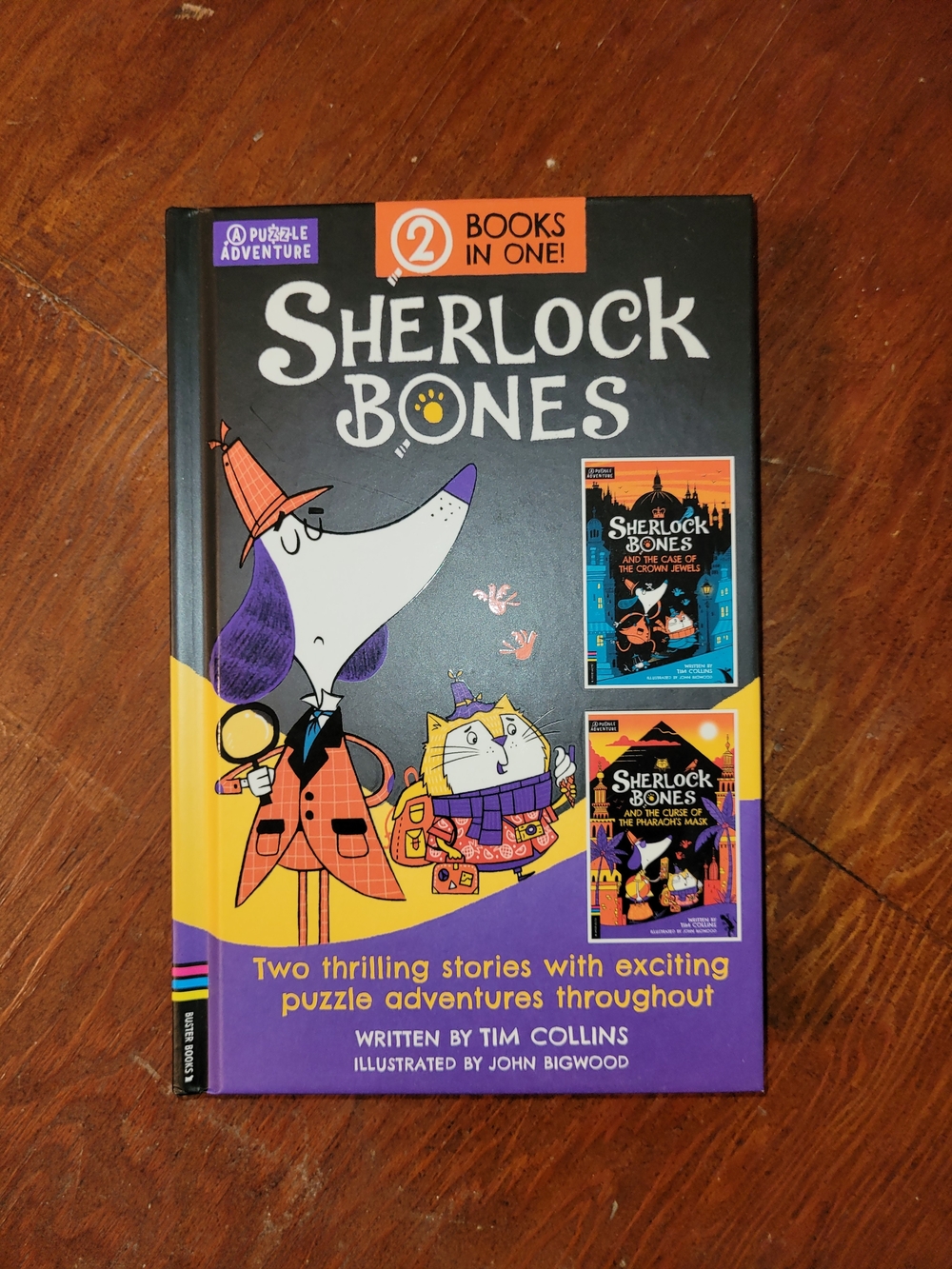 Children's Detective Book - Bright Yellow Cover